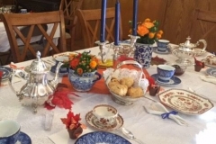 Blue and White Tea Party